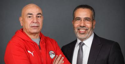 حسام حسن ومدحت العدل 