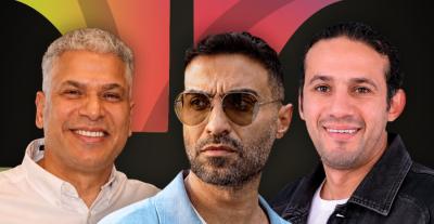 كيف عاش أحمد فهمي و وائل جمعة و محمد  فضل أجواء مباراة مصر و أستراليا 
