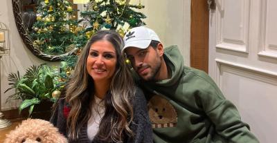محمود ياسين جونيور ووالدته