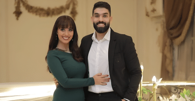 رنا سماحة وطليقها 