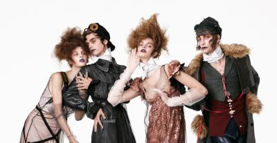 جون غاليانو يطلق أول مجموعة مع زارا في تعاون بعنوان Re{form} - الصورة  من انستغرام زارا بعدسة  Steven Meisel