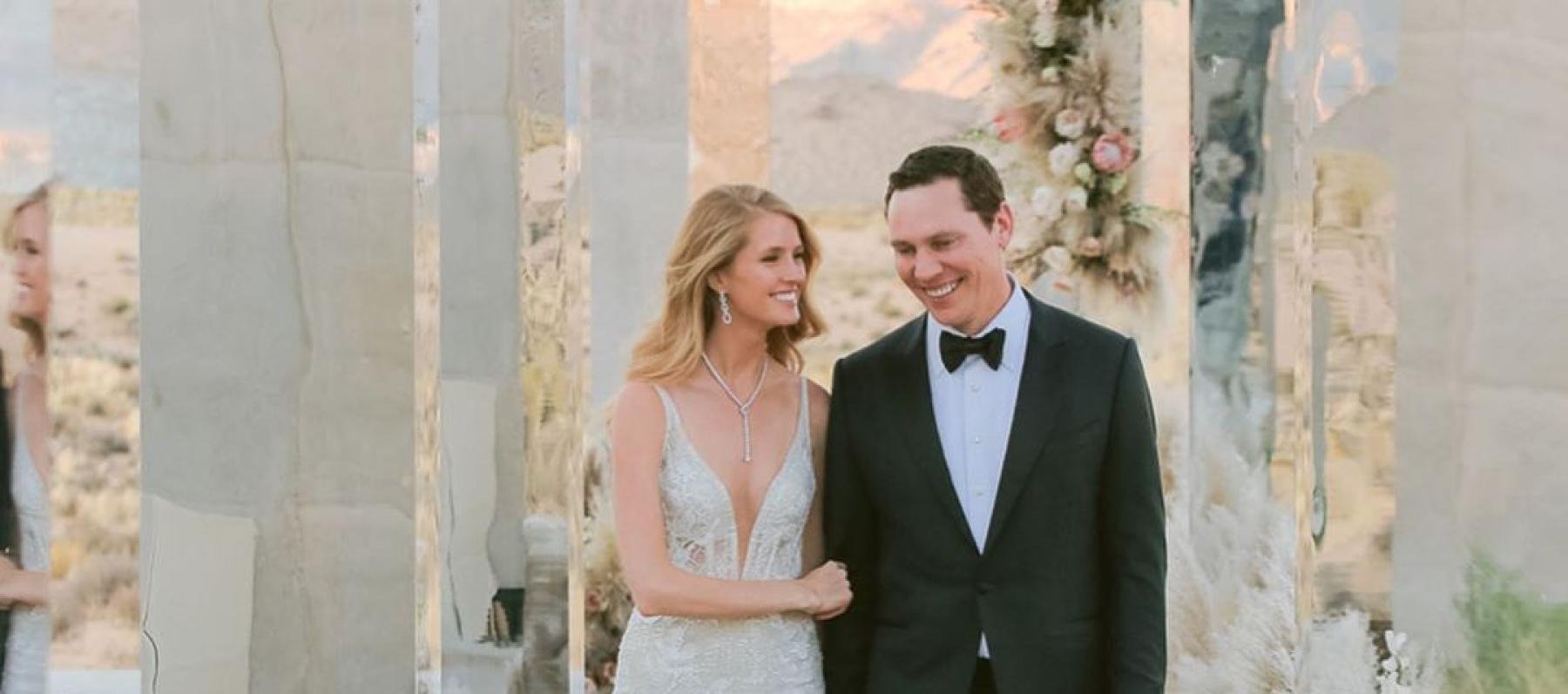 Dj Tiesto يتزوج من Anika Banckes وسط الصحراء -انستغرام @tiesto