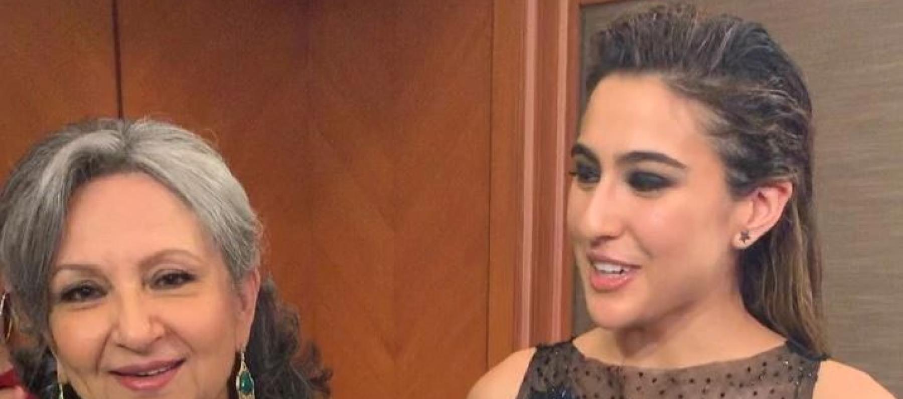 سارة علي خان وجدّتها Sharmilla Tagore في Vogue Beauty Awards