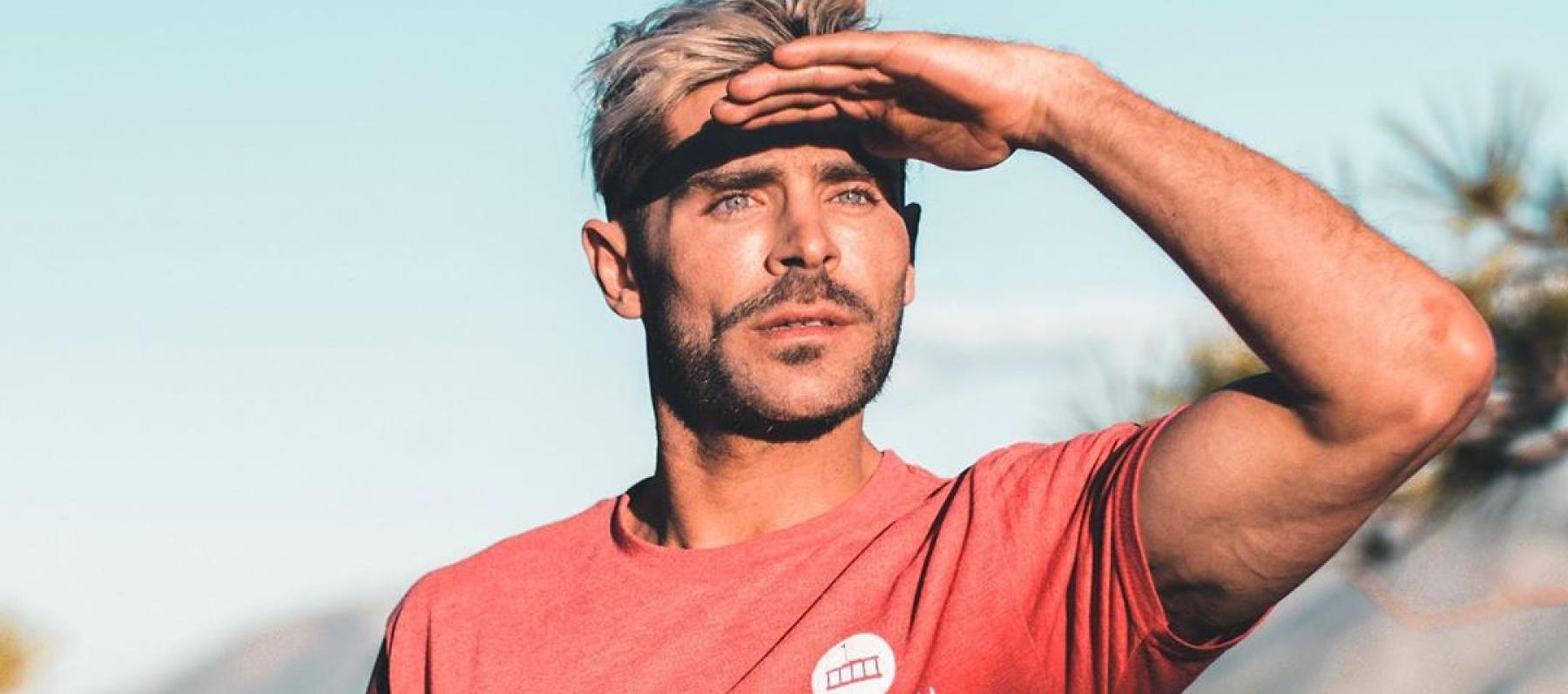 Zac Efron يستعيد عافيته ويطمئن جمهوره -انستغرام @zacefron