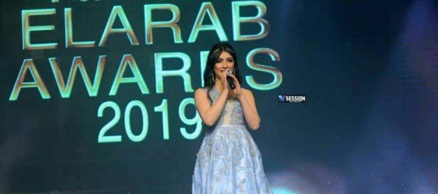 “سهيلة بن لشهب” أفضل نجمة عربية لسنة 2019، بمهرجان نجم العرب.