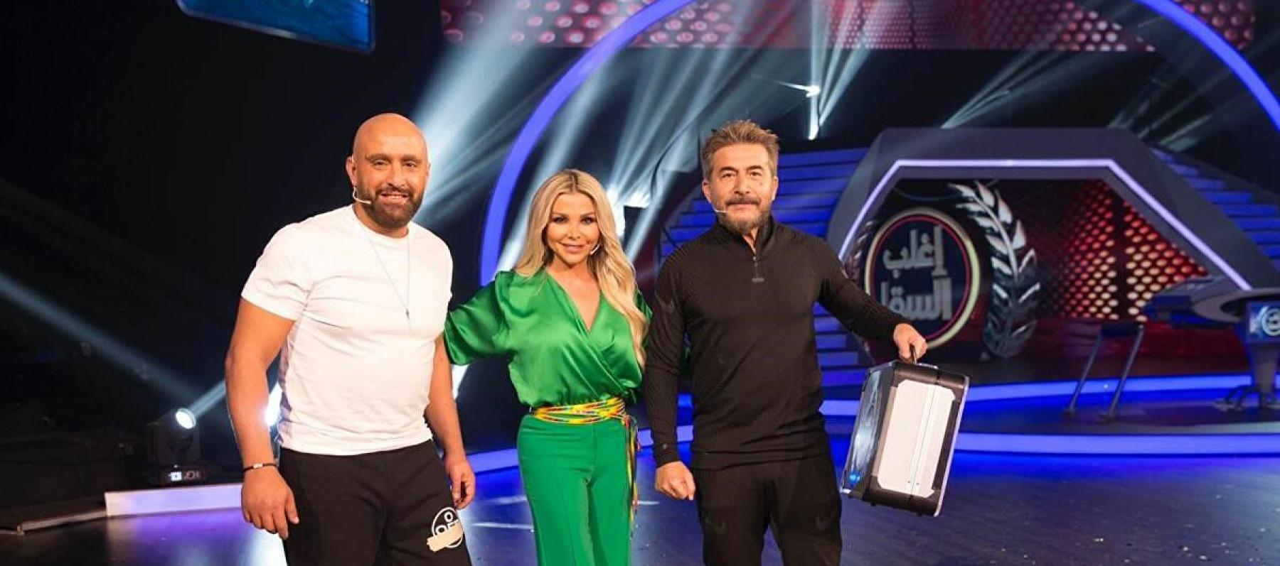 رزان المغربي تتوسط عابد فهد وأحمد السقا في "إغلب السقا"