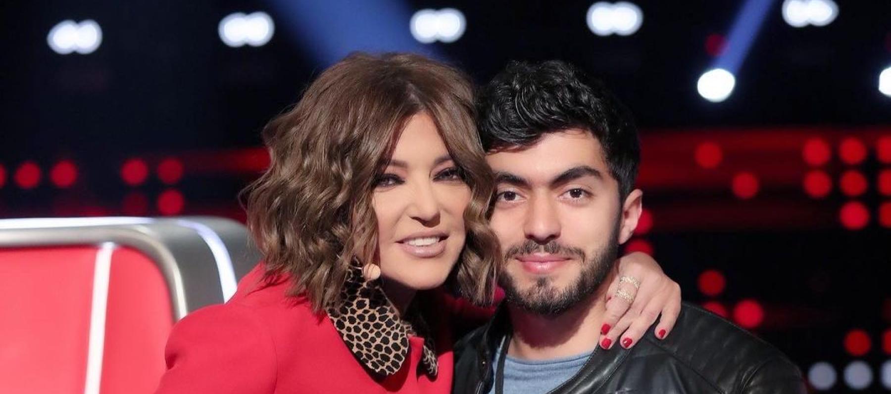 سميرة سعيد مع ابنها شادي