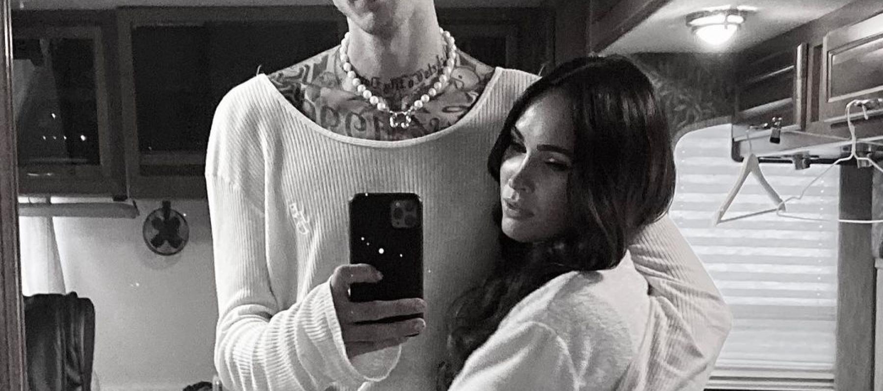ميغان فوكس وماشين غان كيلي- انستغرام @machinegunkelly