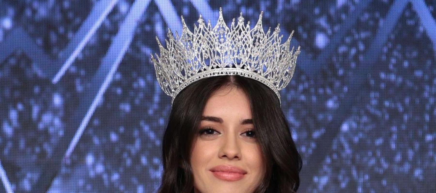 نورسينا ساي - صورة من حساب Miss Turkey Official على انستقرام