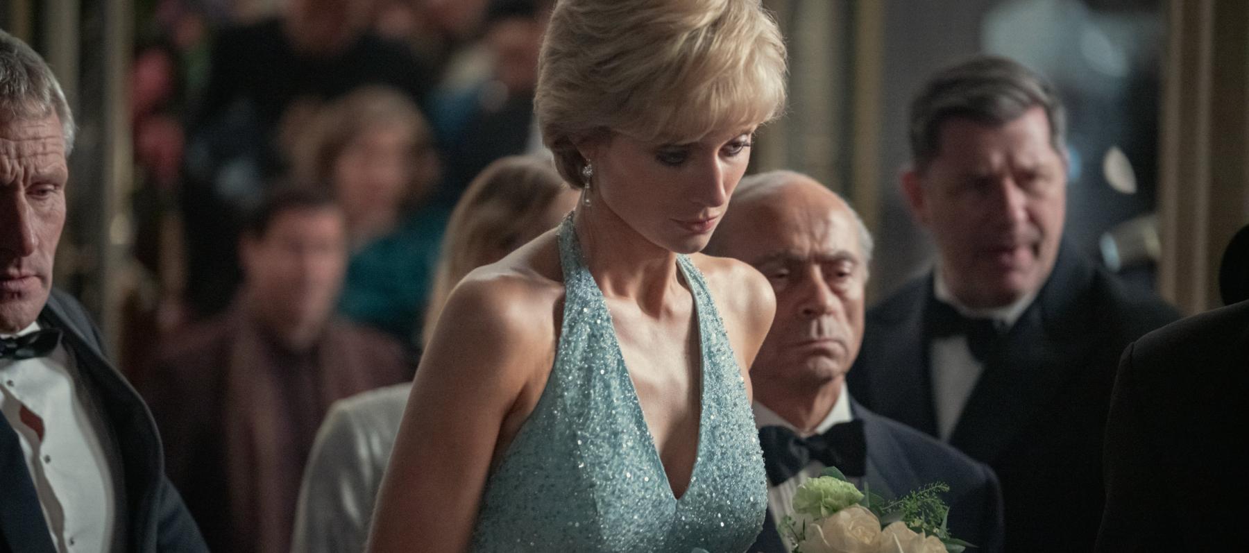 مشهد للأميرة ديانا من حساب مسلسل The Crown 