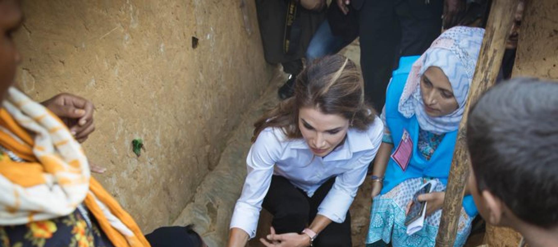 الملكة رانيا - صورة من حسابها على تويتر