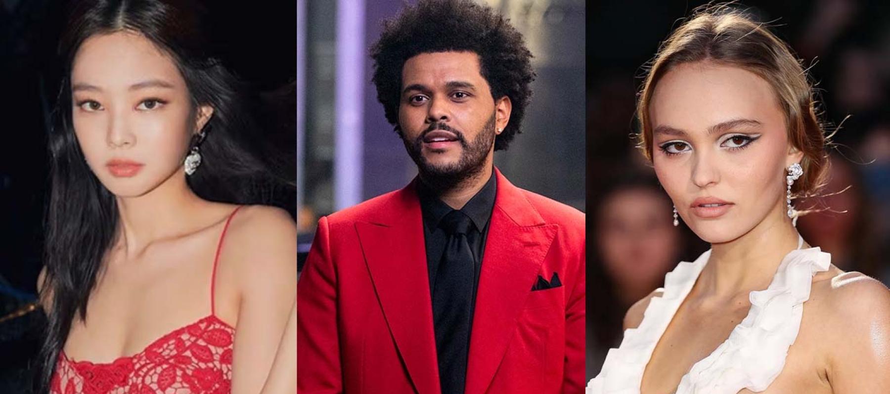 "The Weeknd، Jennie وLily-Rose Depp" - صورة معدلة