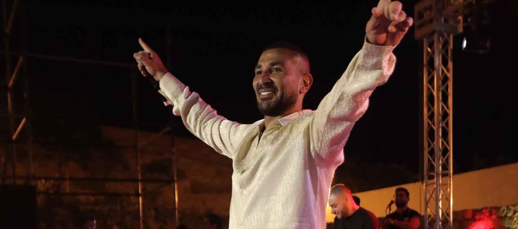 أحمد سعد من حفل تونس