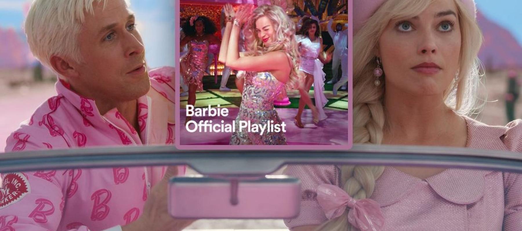 مارغوت روبي وريان غوسلينغ من فيلم Barbie- انستقرام @barbiethemovie