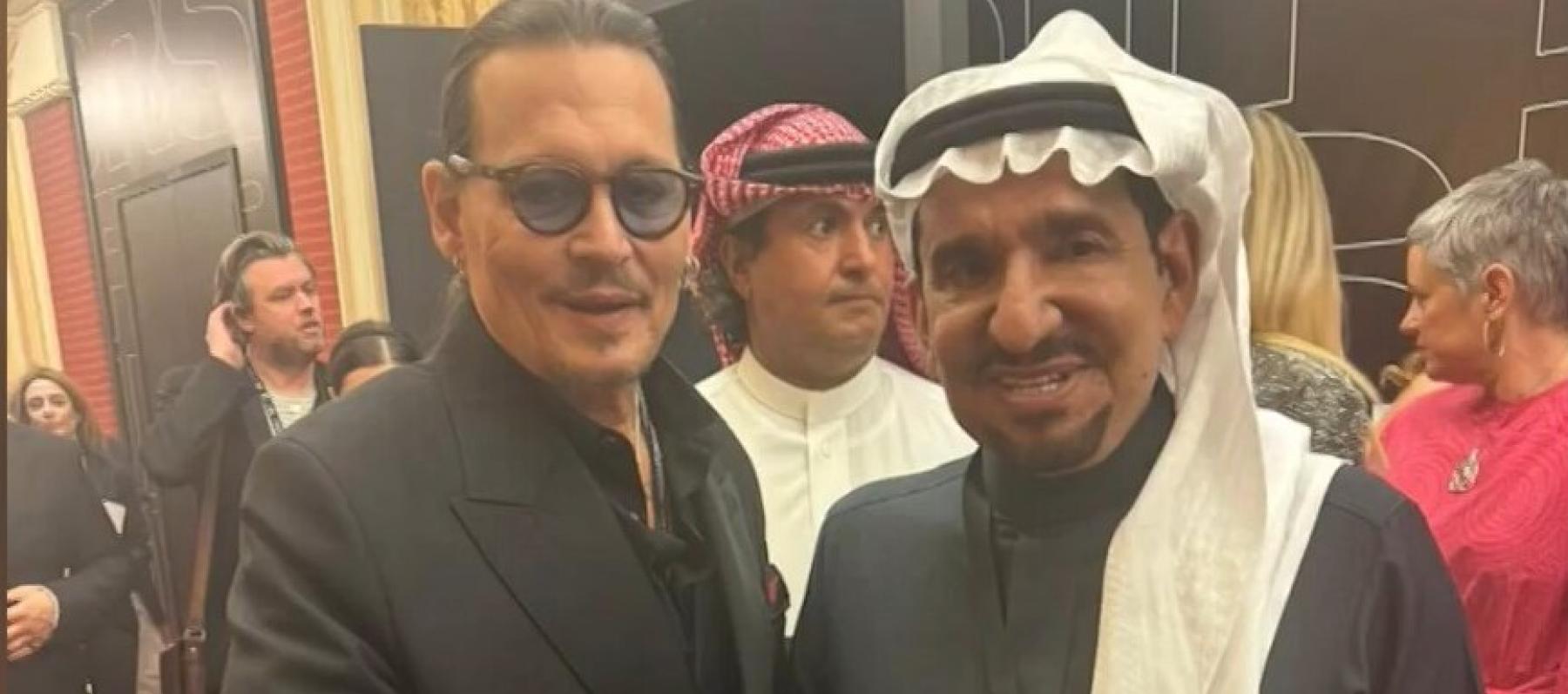 عبدالله السدحان وجوني ديب