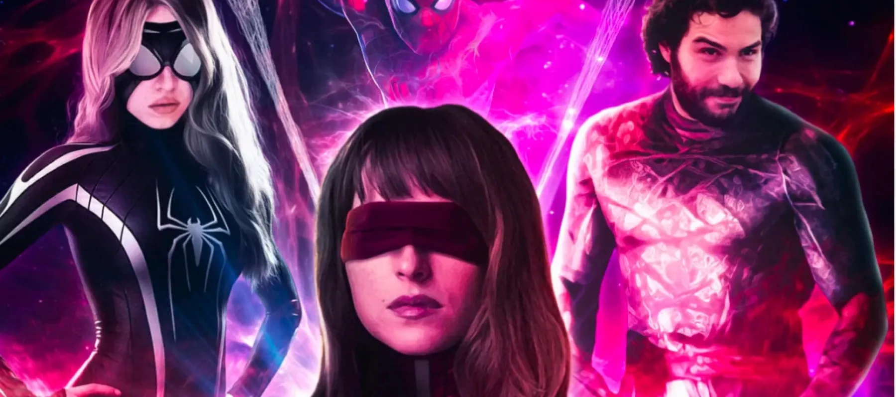 أبطال فيلم Madame Web يتحدون أنفسهم
