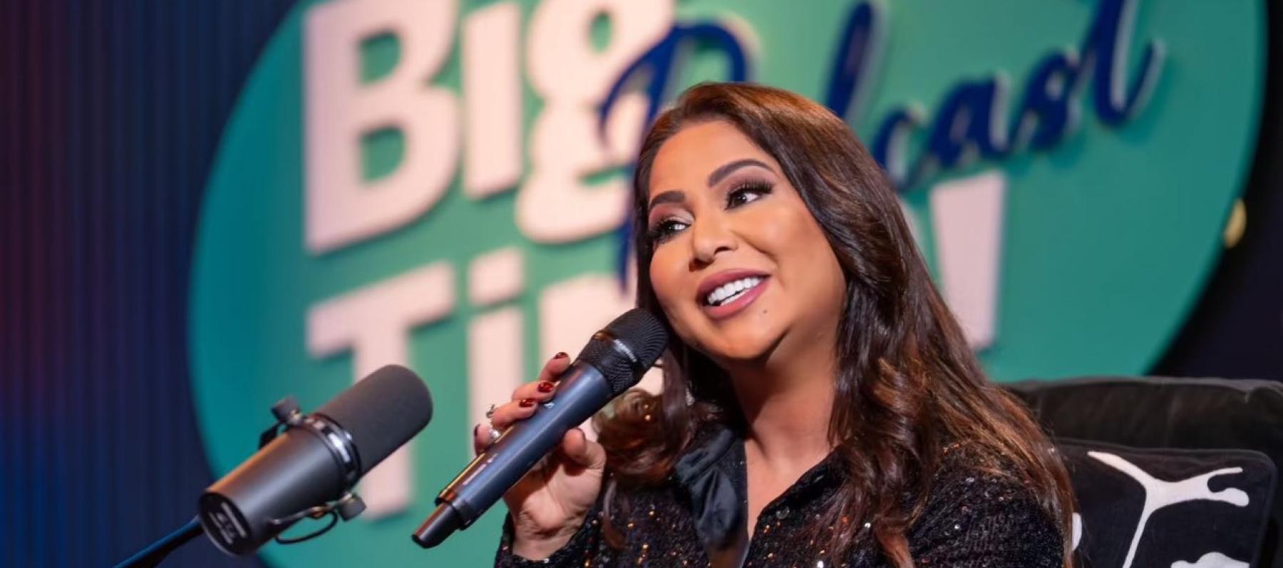 نوال الكويتية  - صورة من لقائها في Big time Podcast