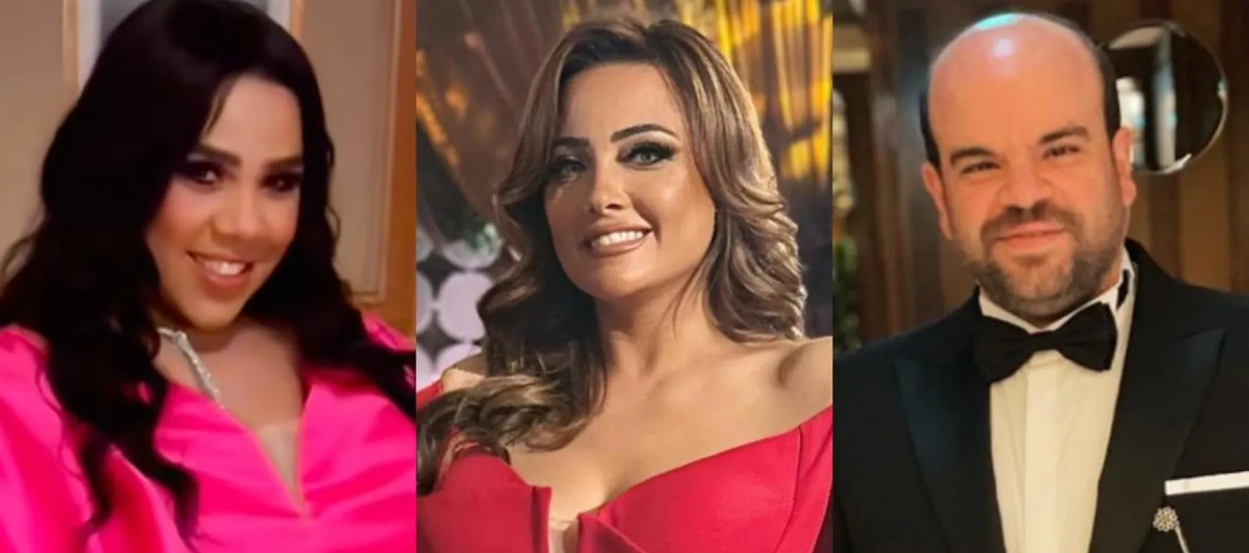 محمد عبد الرحمن وبشرى وشيماء سيف