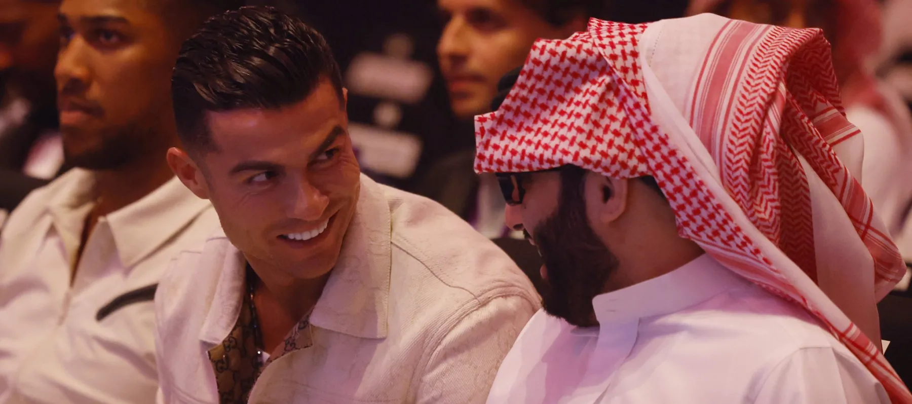 كريستيانو رونالدو ومعالي المستشار تركي آل الشيخ 