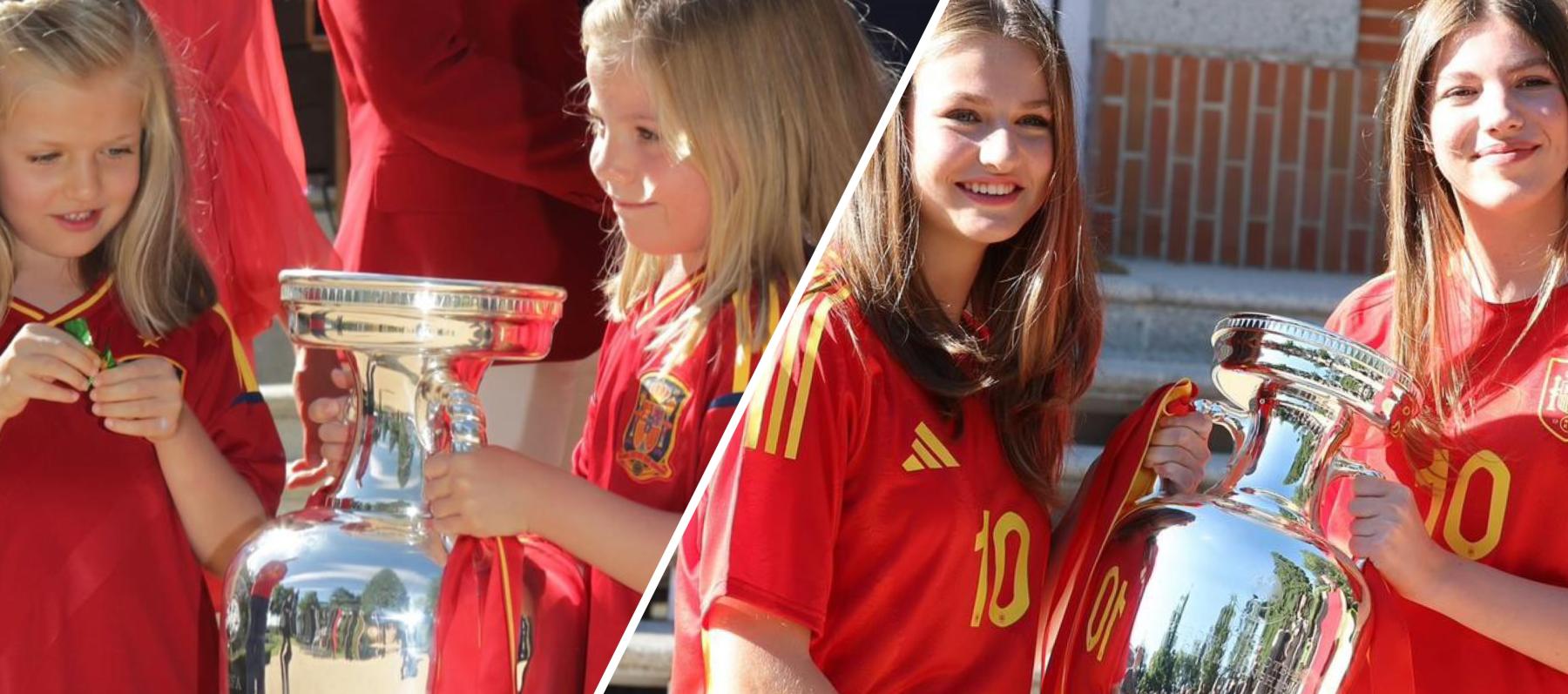 ليونور أميرة أسبانيا وشقيقتها صوفيا - إنستغرام