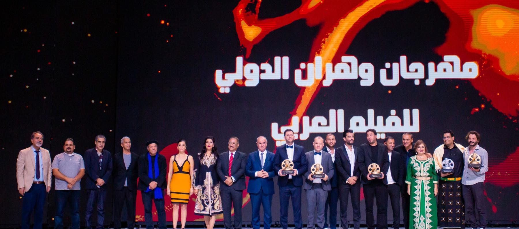 في ختام مهرجان وهران - صورة من حساب  oranfestivaldz على إنستقرام