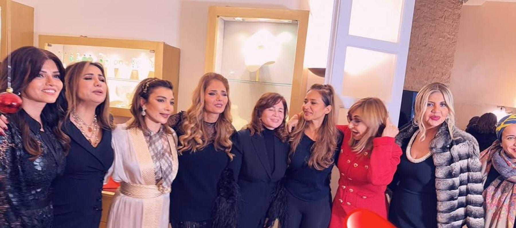 النجمات من إطلاق ديما رشيد مجموعتها الجديدة من المجوهرات