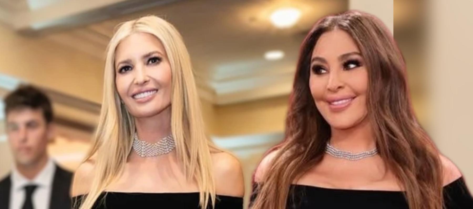 ايفانكا - إليسا بفستان ايلي صعب 
