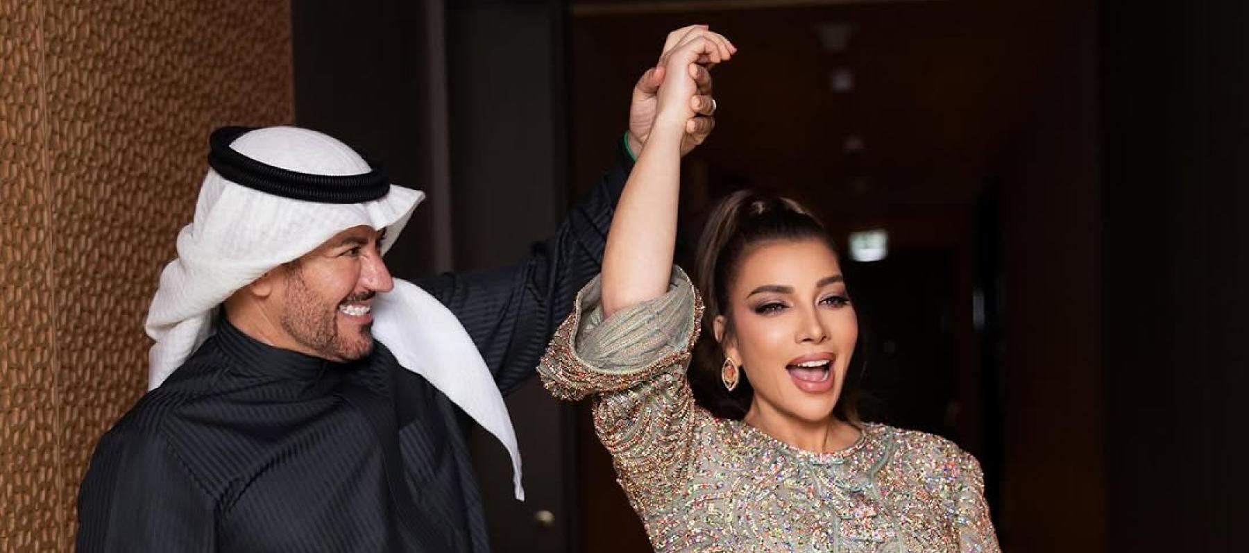 أصالة و فائق حسن - صورة من انستقرام