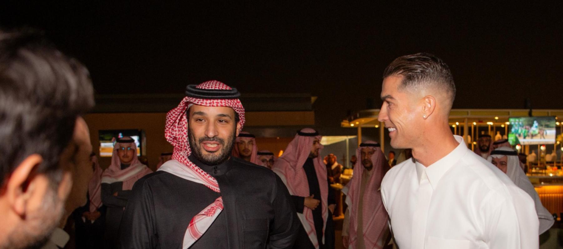 الأمير محمد بن سلمان و رونالدو - صورة من واس