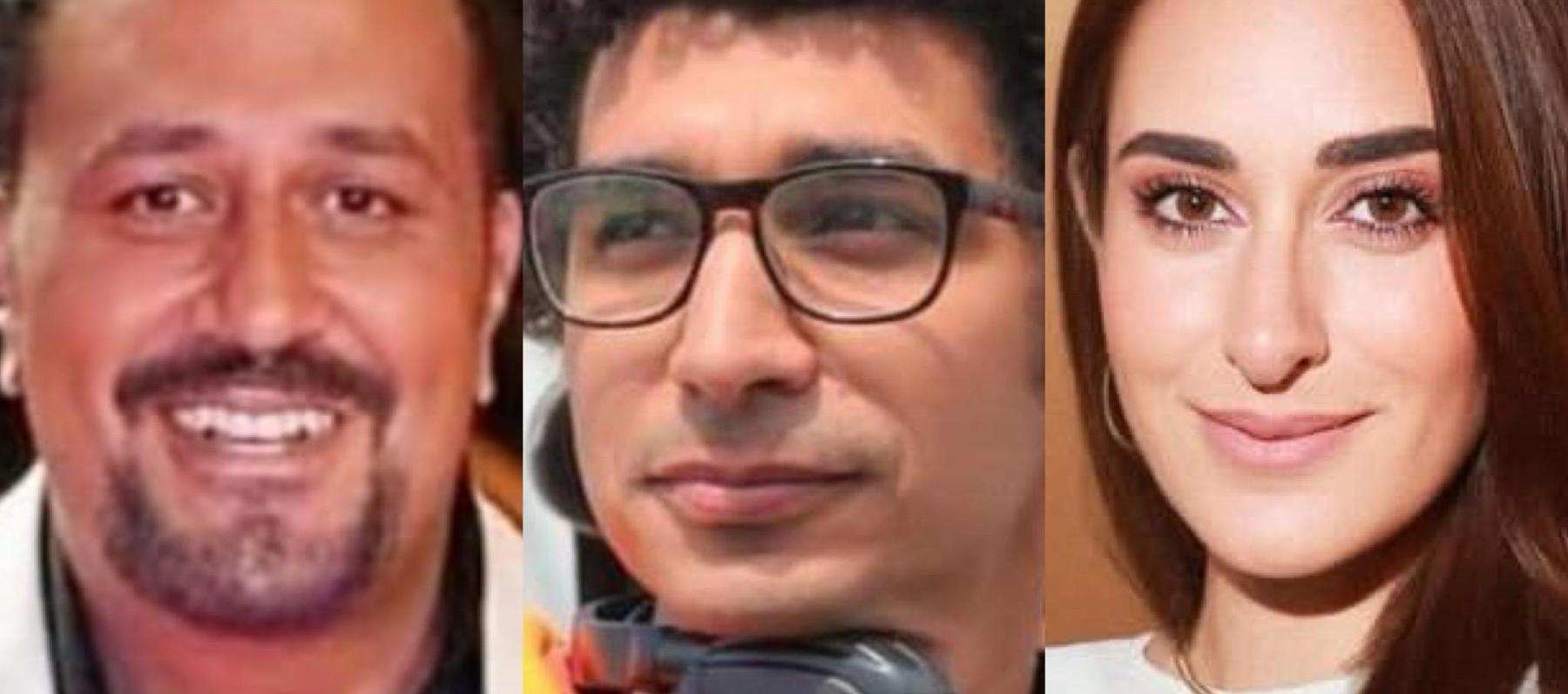 أمينة خليل وطارق الشناوي وخالد سرحان