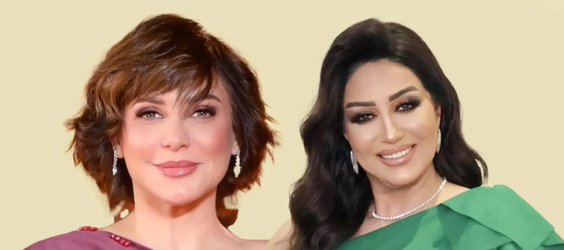 وفاء عامر تتضامن من سلاف فواخرجي بعد قرار فصلها من نقابة الفنانين في سوريا