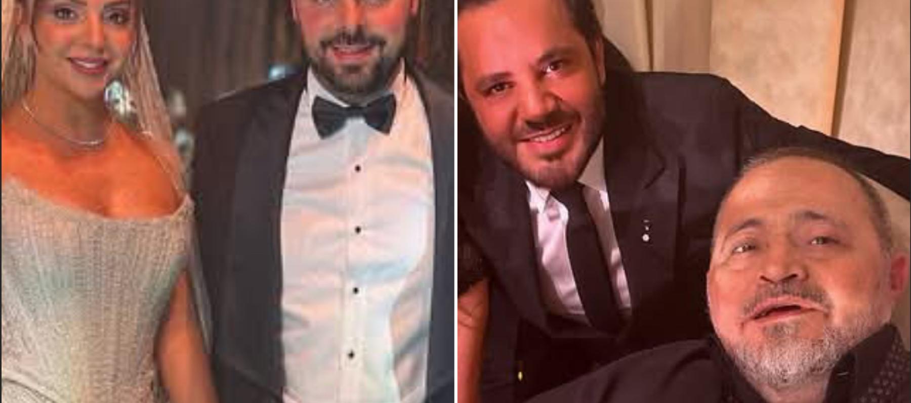 جورج وسوف يحتفل بزفاف ابنه حاتم 