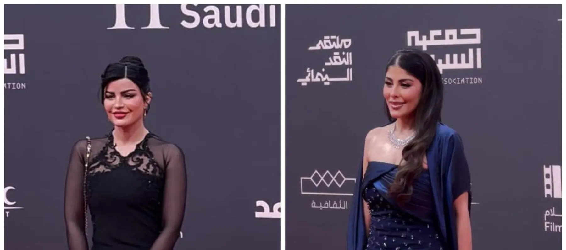 اطلالات ميلا الزهراني والنجمات السعوديات في افتتاح مهرجان أفلام السعودية 2025