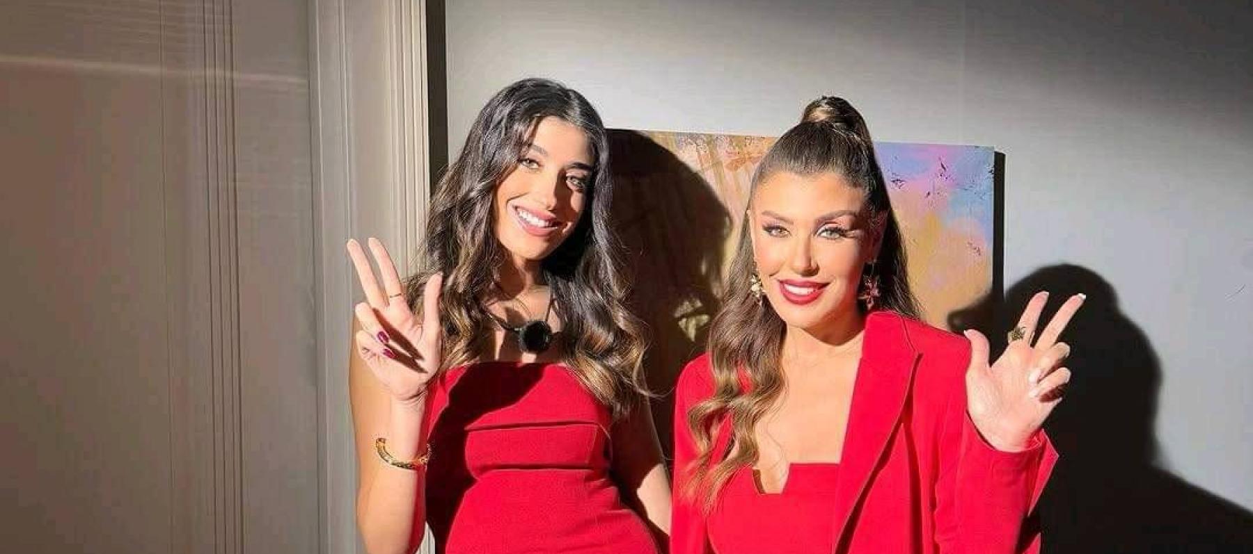 ريتا حرب و ابنتها ميشيل قصوف - صورة من انستقرام