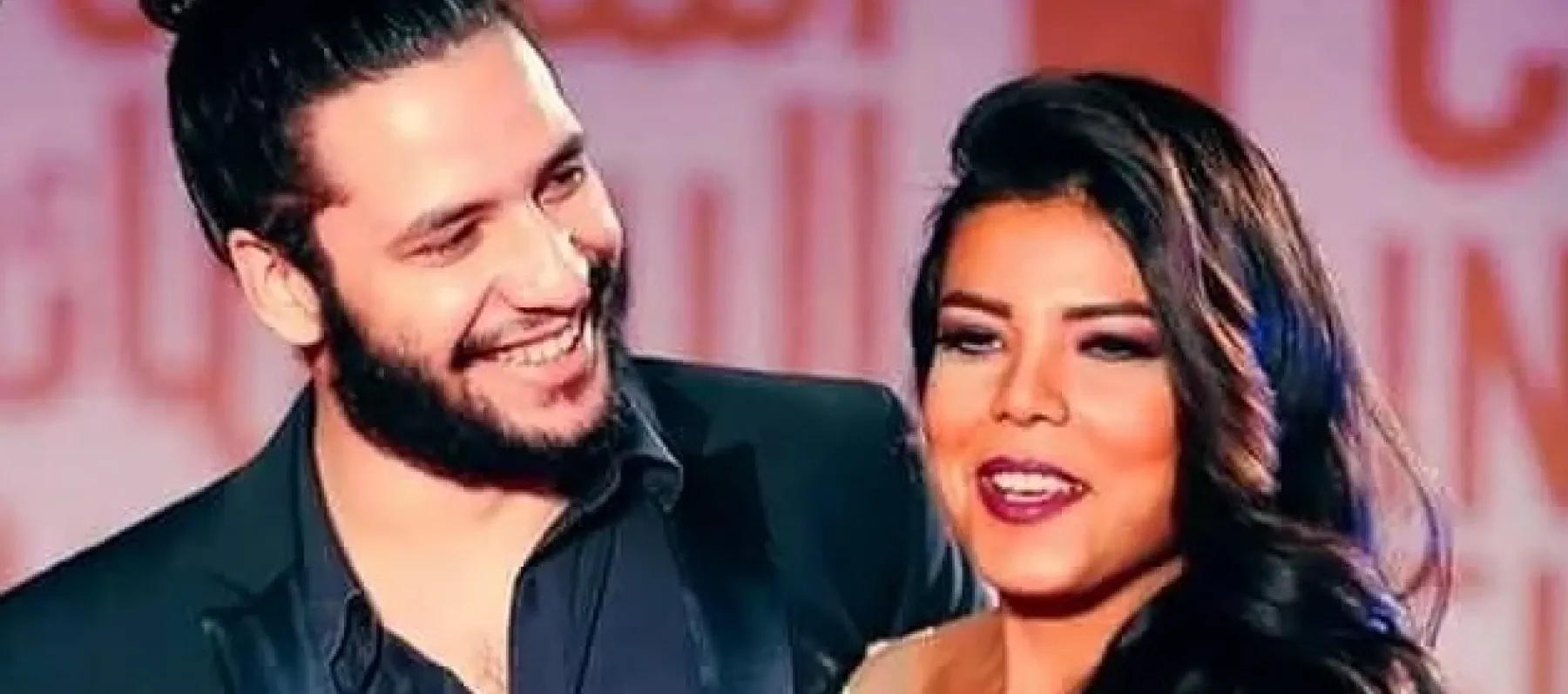  ناهد السباعي تدعم شقيقها محمد وزوجته آية سماحة