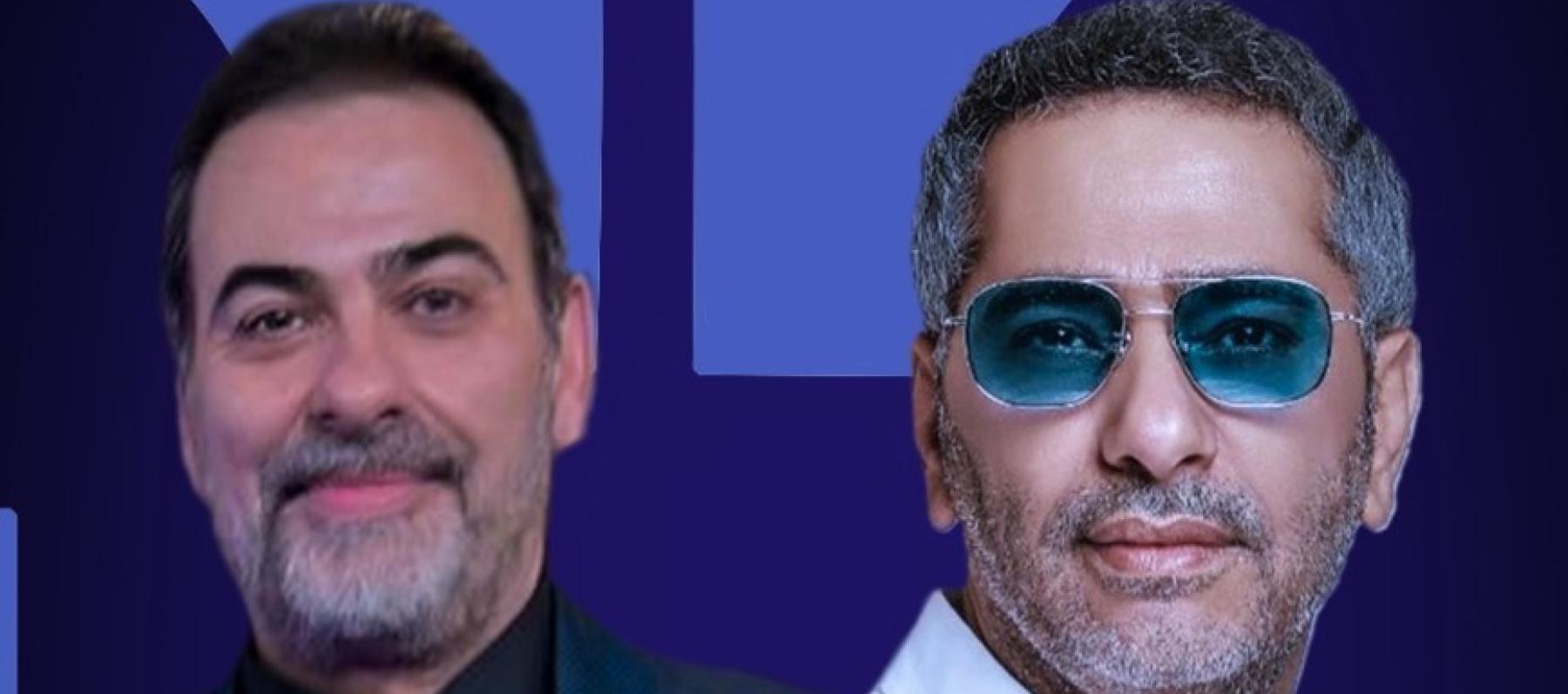 فضل شاكر و طلال الجردي - صورة معدلة