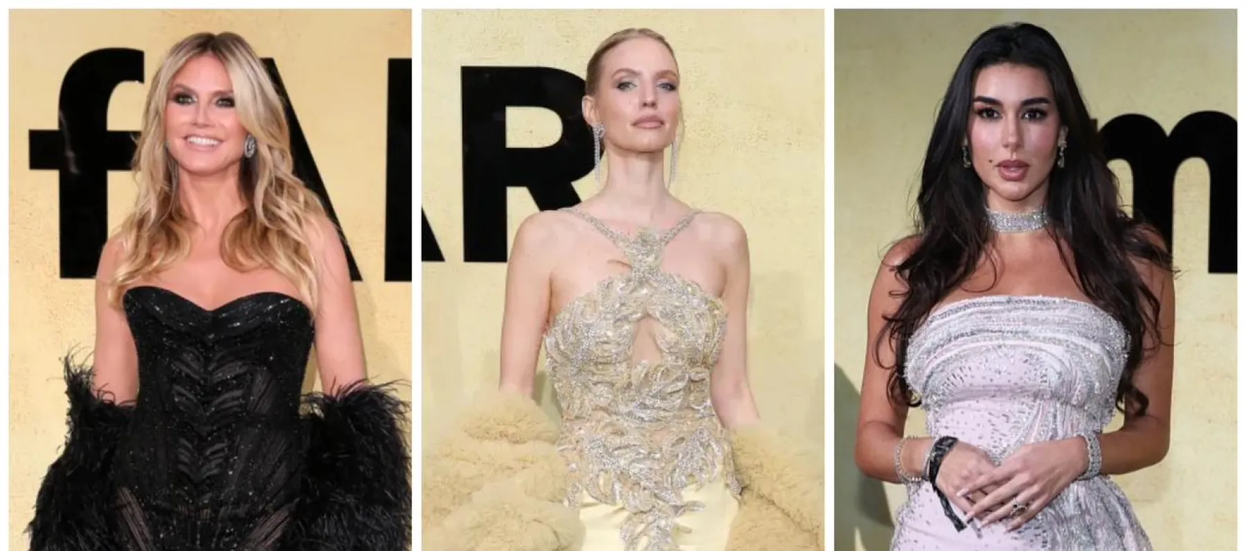 من ياسمين الى هيدي كلوم إطلالات النجمات في amfAR 2025 بتوقيع عالمي 