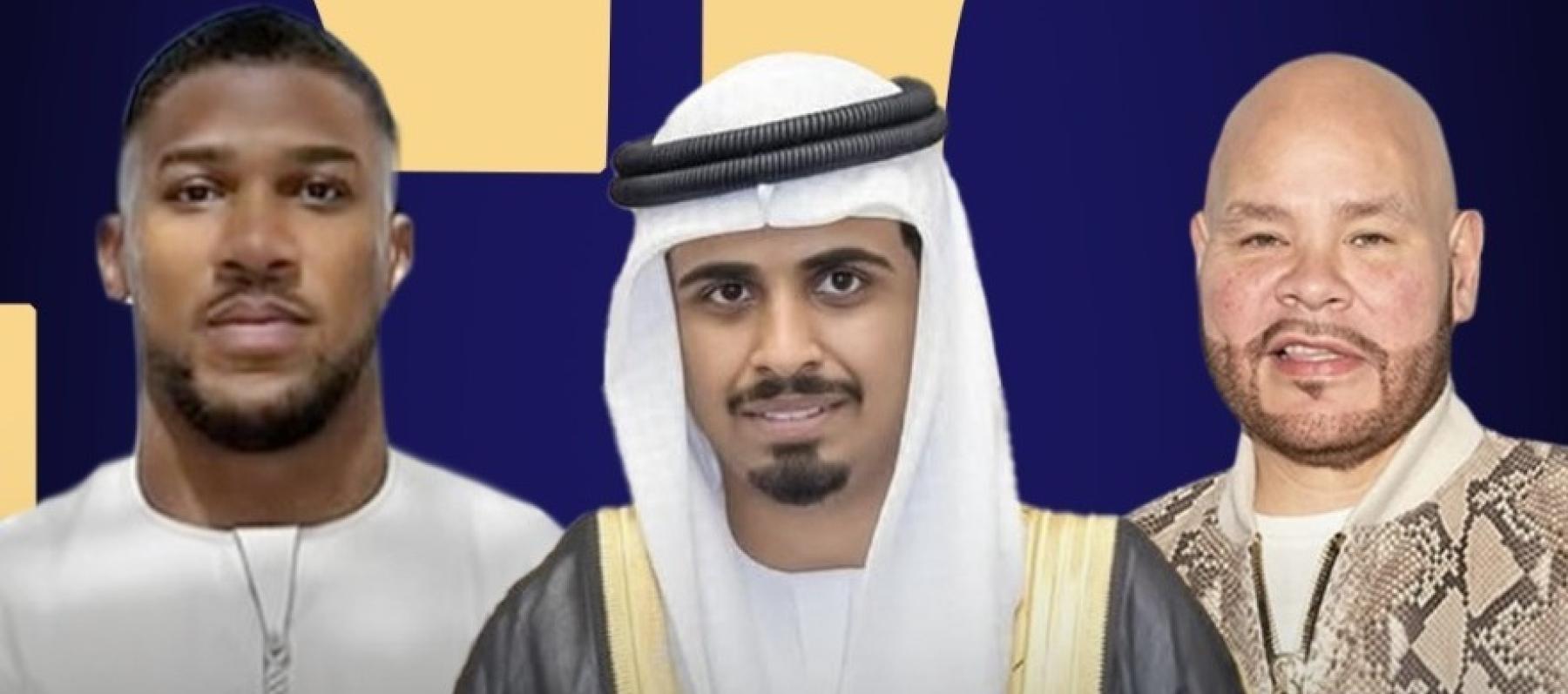 أشتون هول و فات جو و راشد بالحصا - صورة معدلة