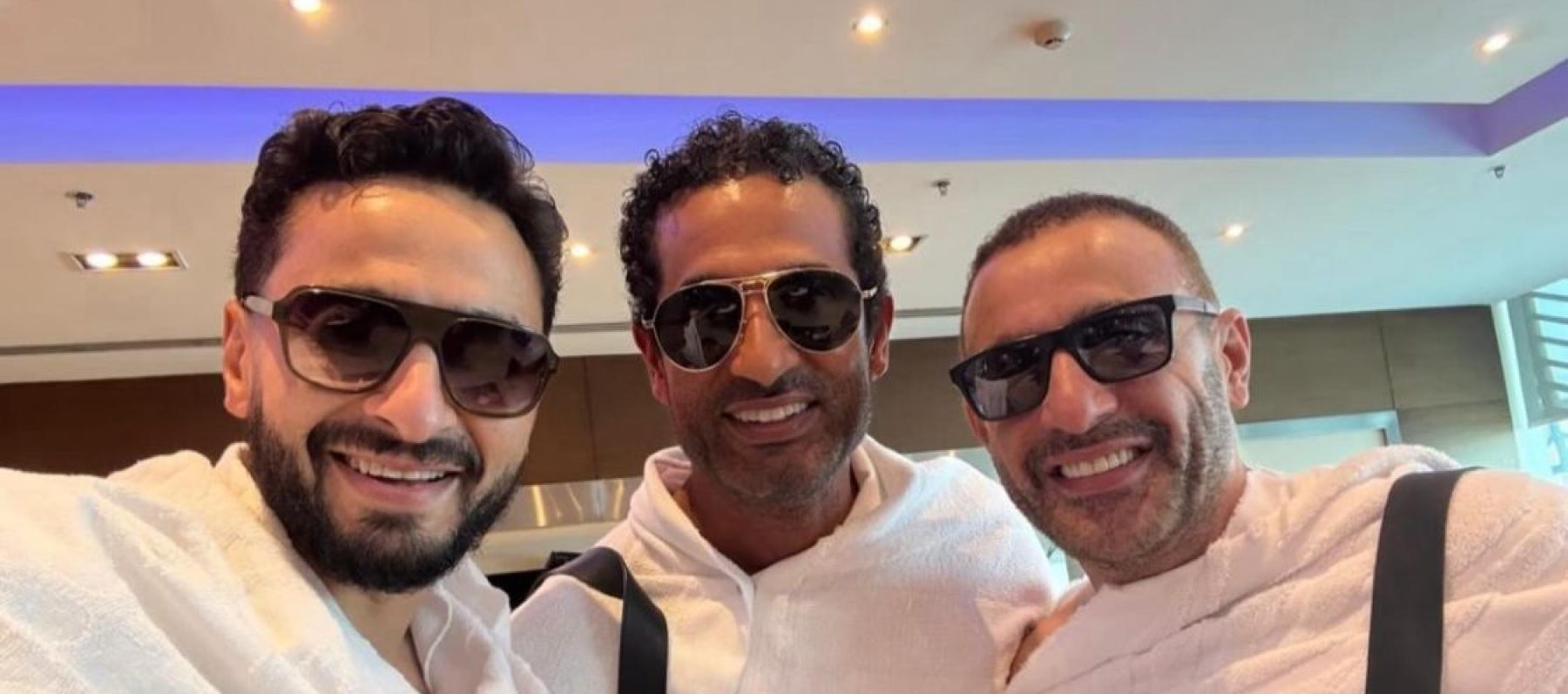أحمد السقا وعمرو سعد وحمادة هلال