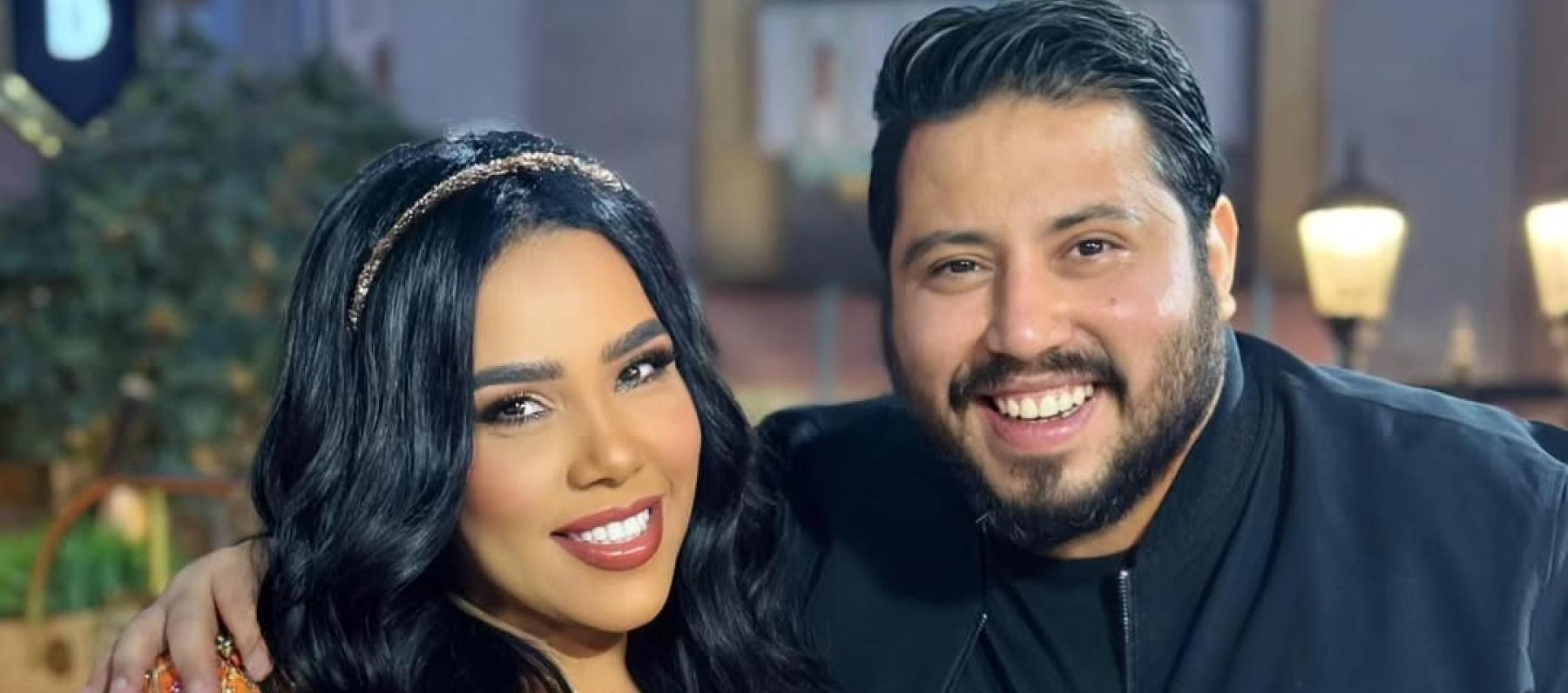 محمد كارتر و شيماء سيف - صورة من فيسبوك