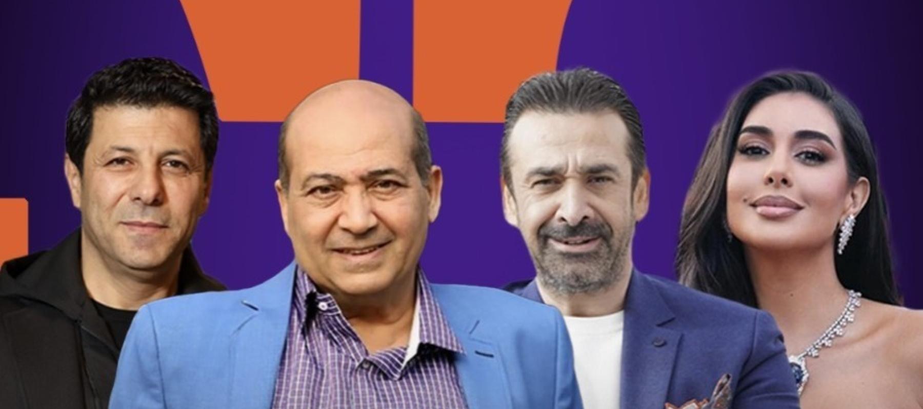 ياسمين صبري و كريم عبدالعزيز و إياد نصار و طارق الشناوي - صورة معدلة