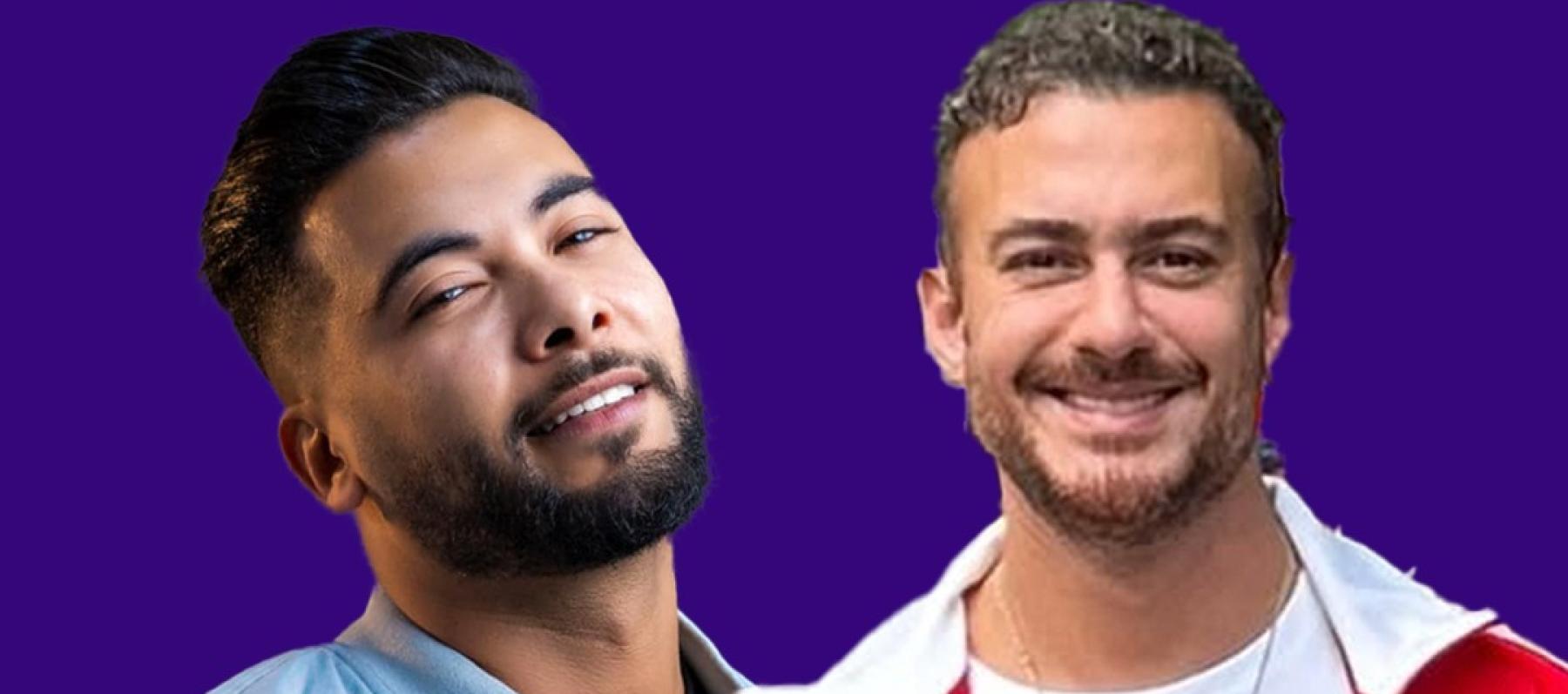 منعم سليماني و سعد لمجرد - صورة معدلة