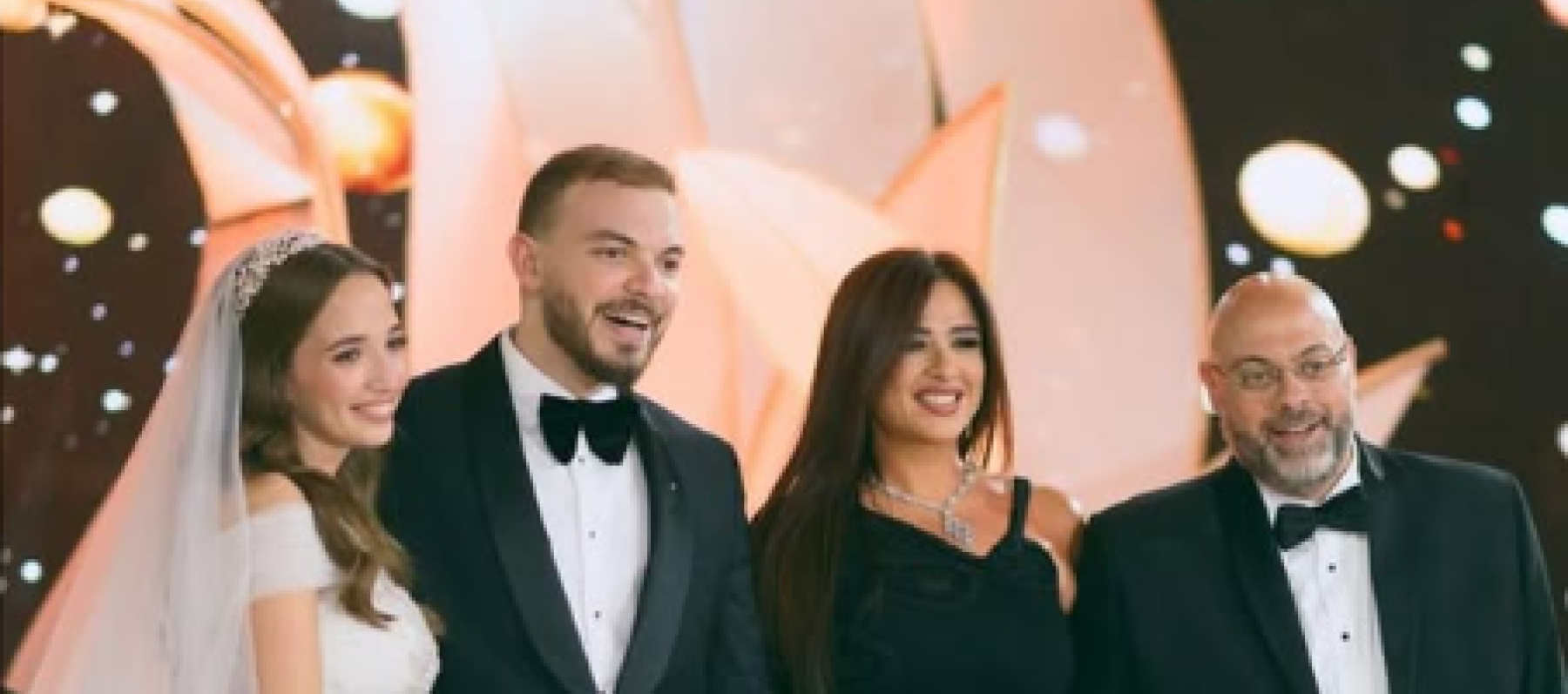 حفل زفاف ابن عمرو الليثي وابنة تامر امين 