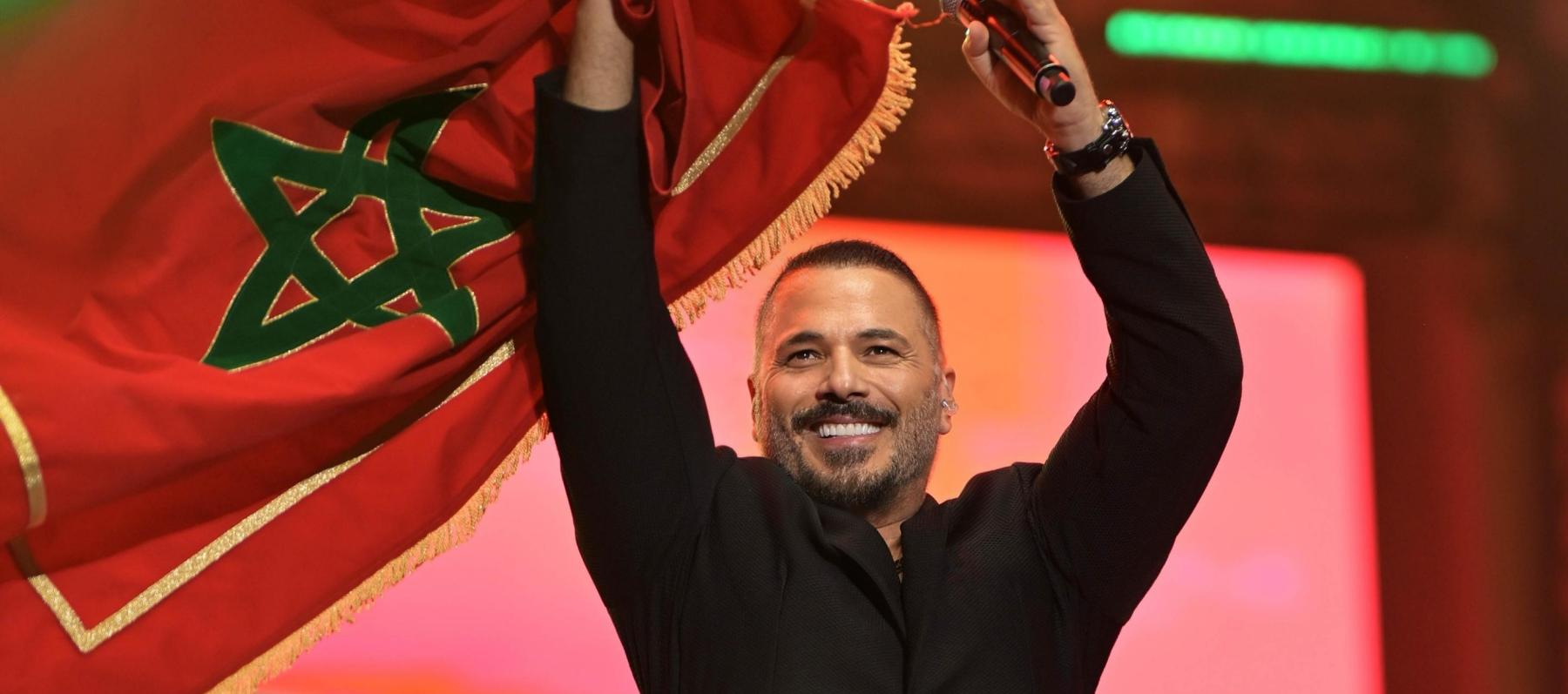 رامي عياش يُشعل مهرجان "مكناس" أمام أكثر من 60 ألف شخص