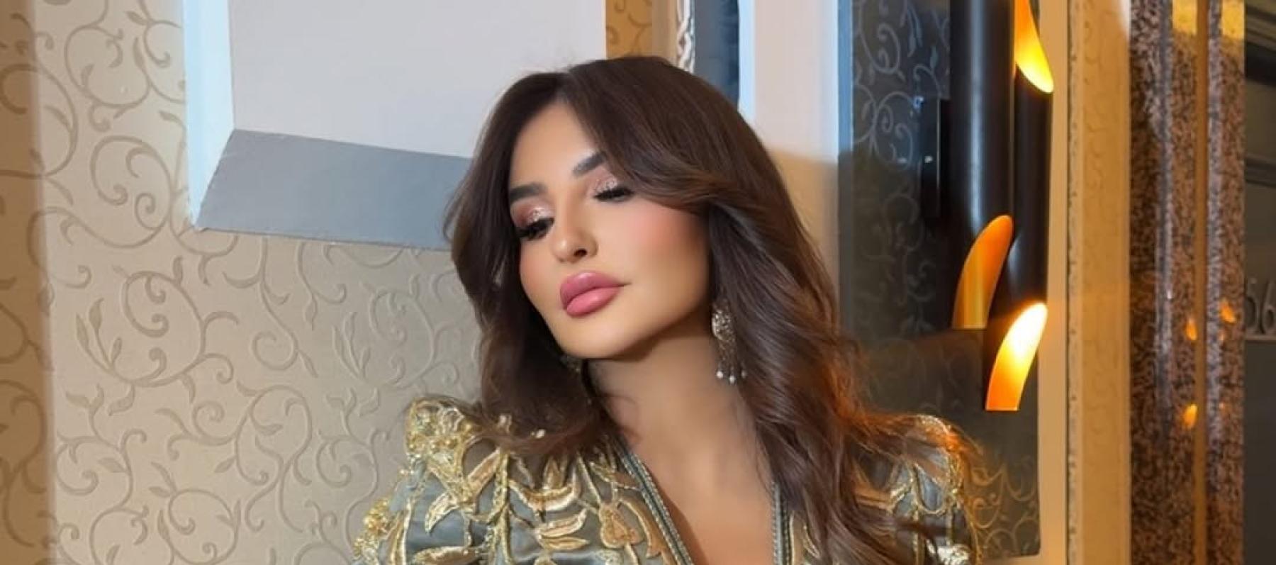 إطلالة شذى حسون بالقفطان المغربي من تصميم سلمى بن عمر