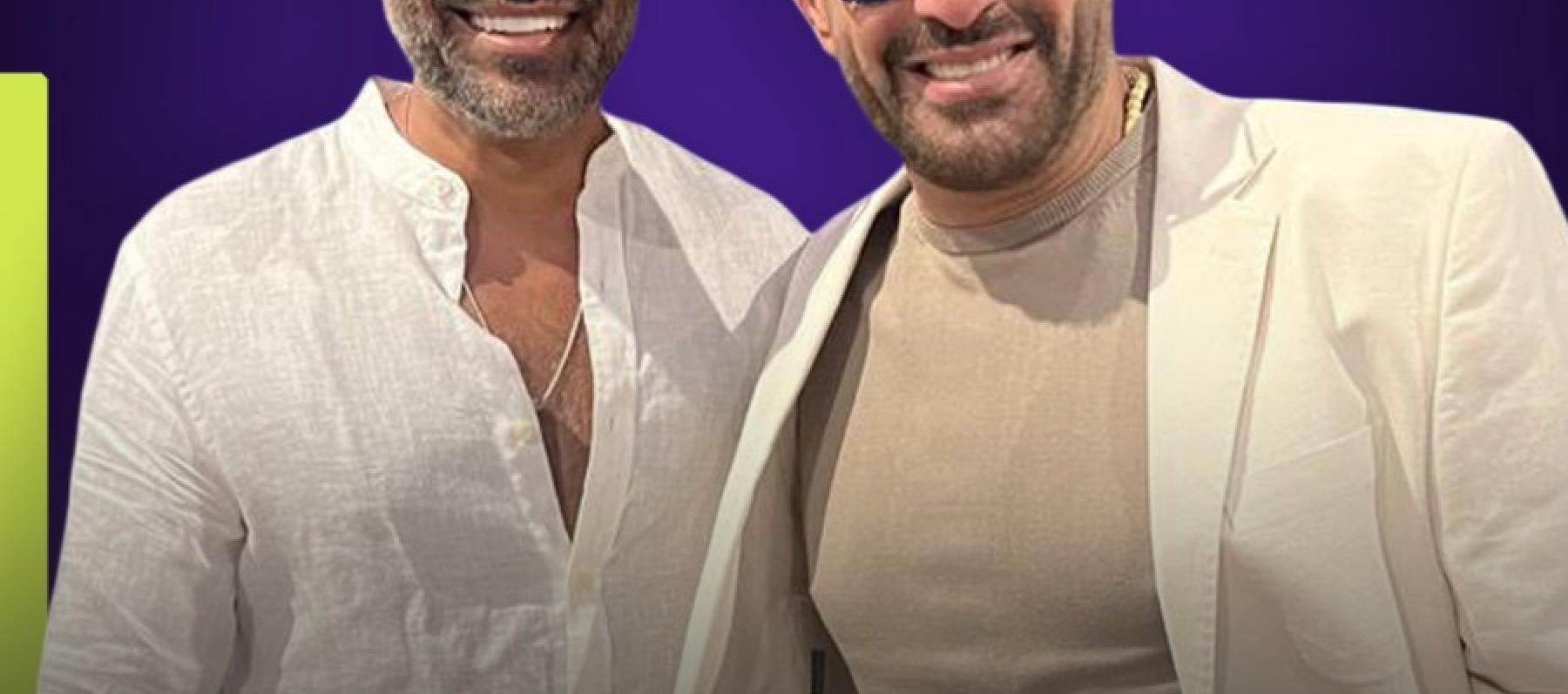 أحمد السقا و أحمد فهمي - صورة معدلة
