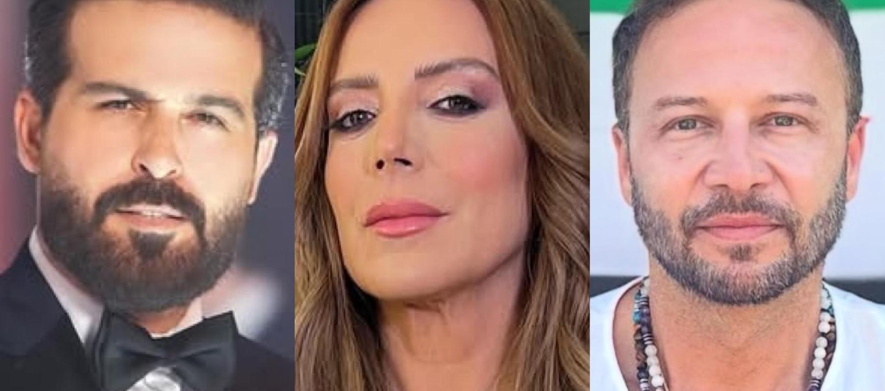 مكسيم خليل وشكران مرتجى ومحمود نصر