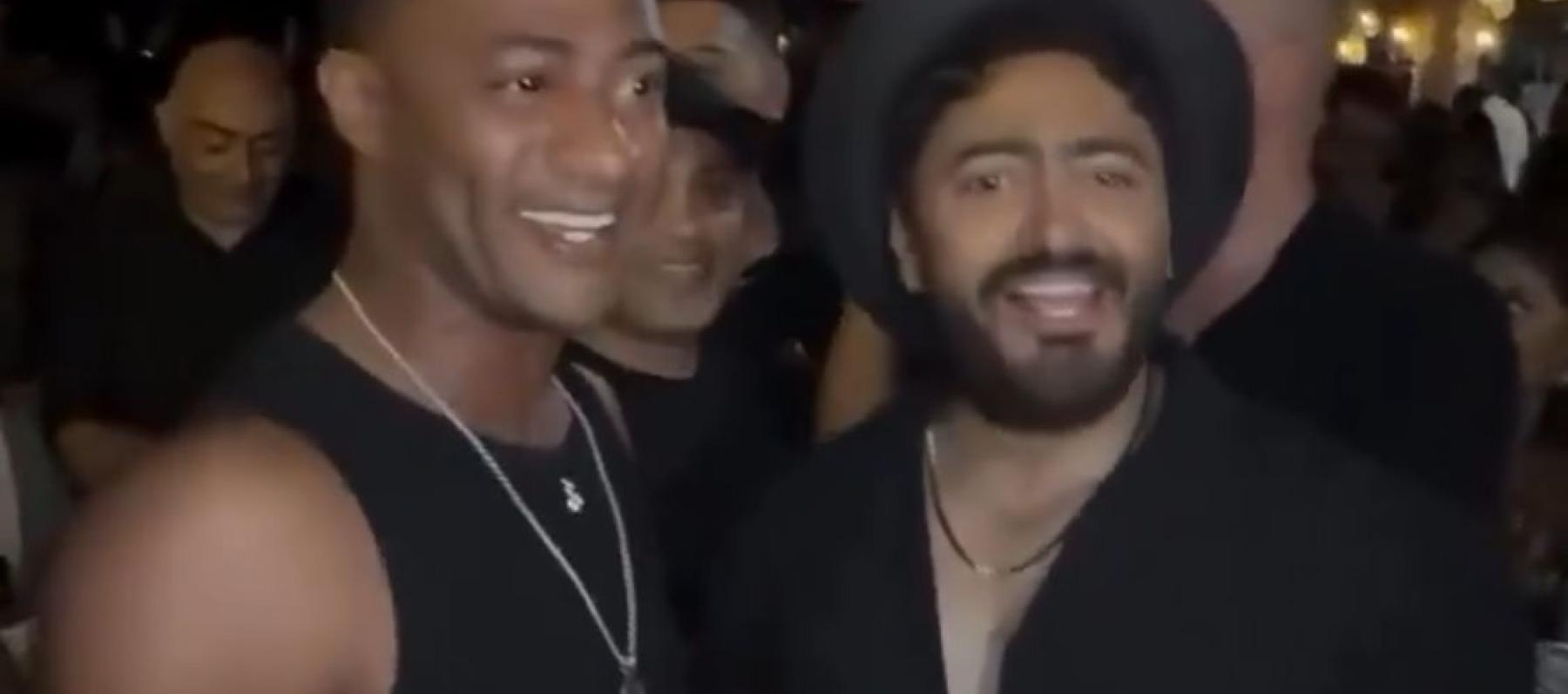 تامر حسني ومحمد رمضان