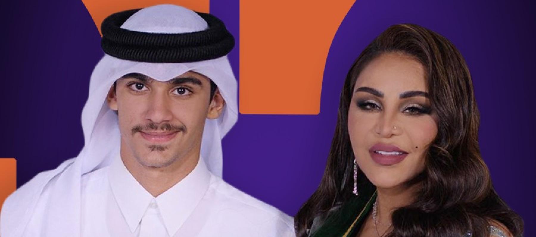 أحلام تعلق على دخول ابنها فاهد الفن - صورة معدلة