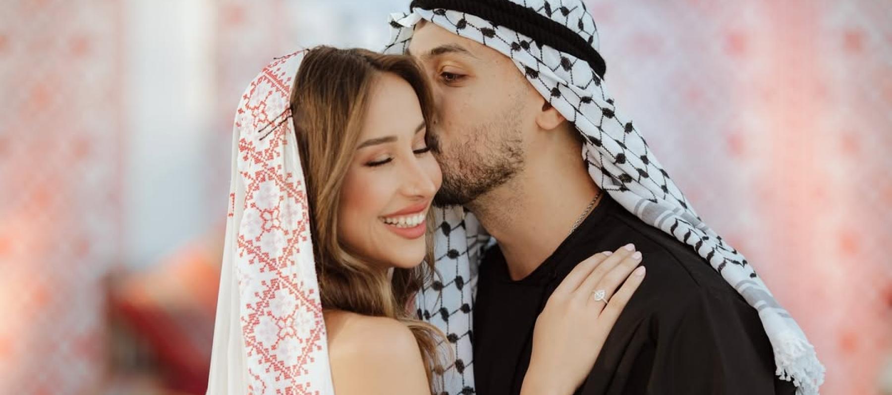 وسام قطب و سارة سامي في حفل الحناء 